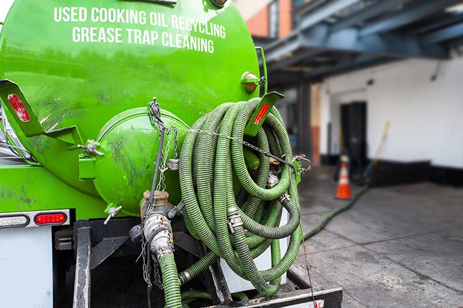 workers at Grease Trap Cleaning of Natick